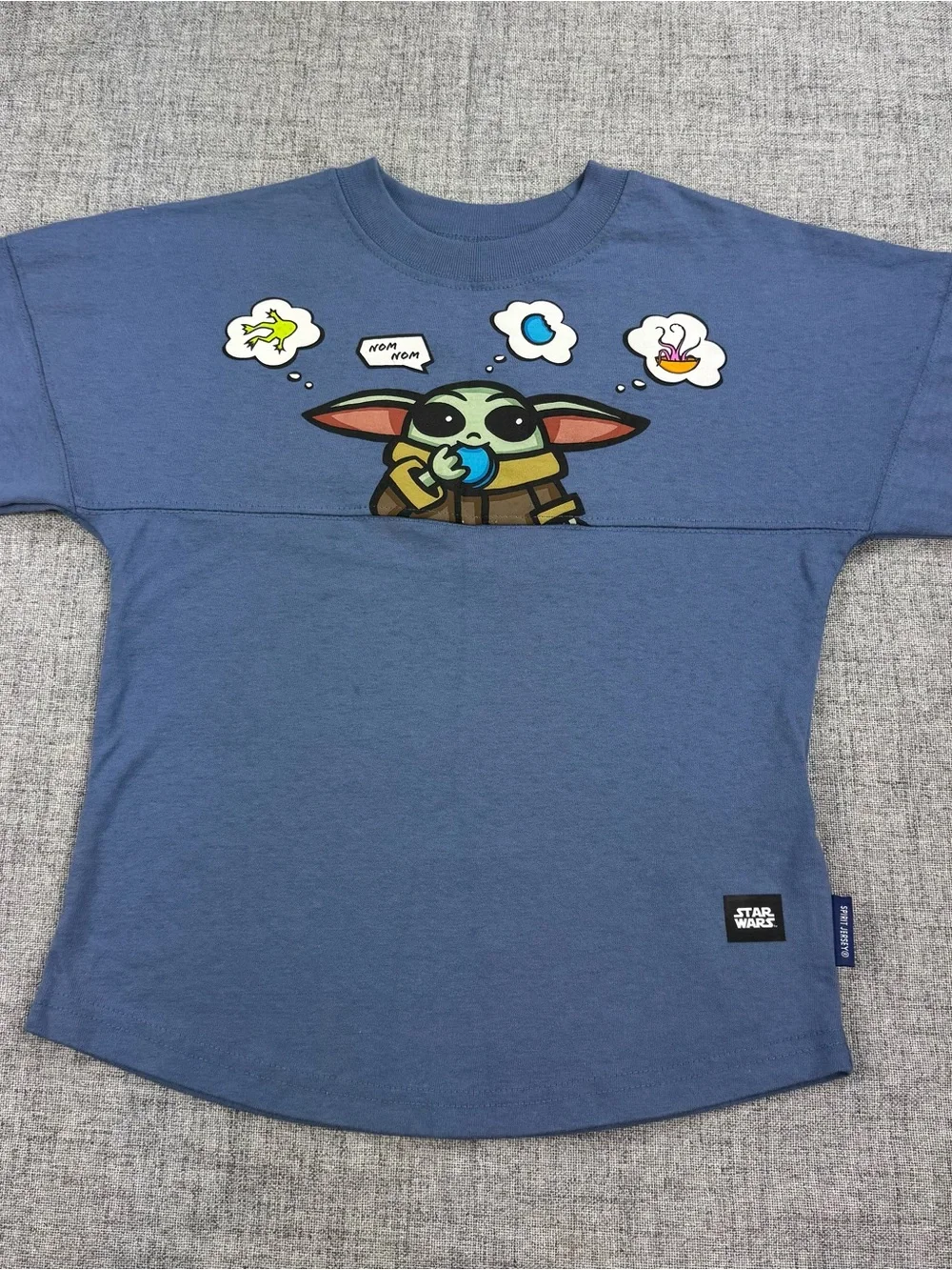 Disneyland Grogu Spirit Jersey Star Wars The Mandalorian here for snacks 5-6 C